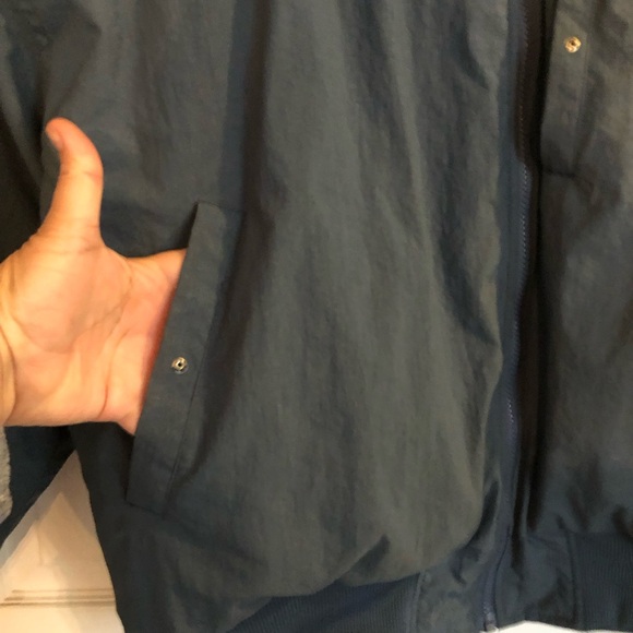 Nike Big Swoosh Logo Vtg 90s Reversible Quilted Coat Jacket Mens sz Large READ - Picture 10 of 15